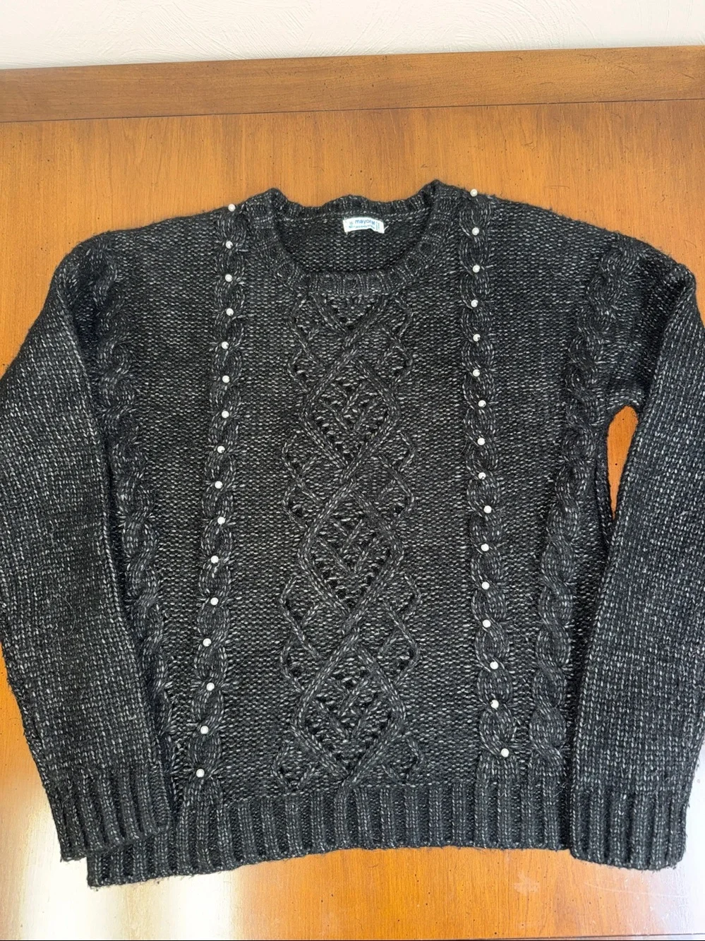 Mayoral Pearl Sweater Size 16